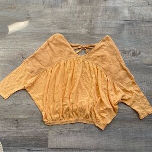 Free people Orange Top Size XS